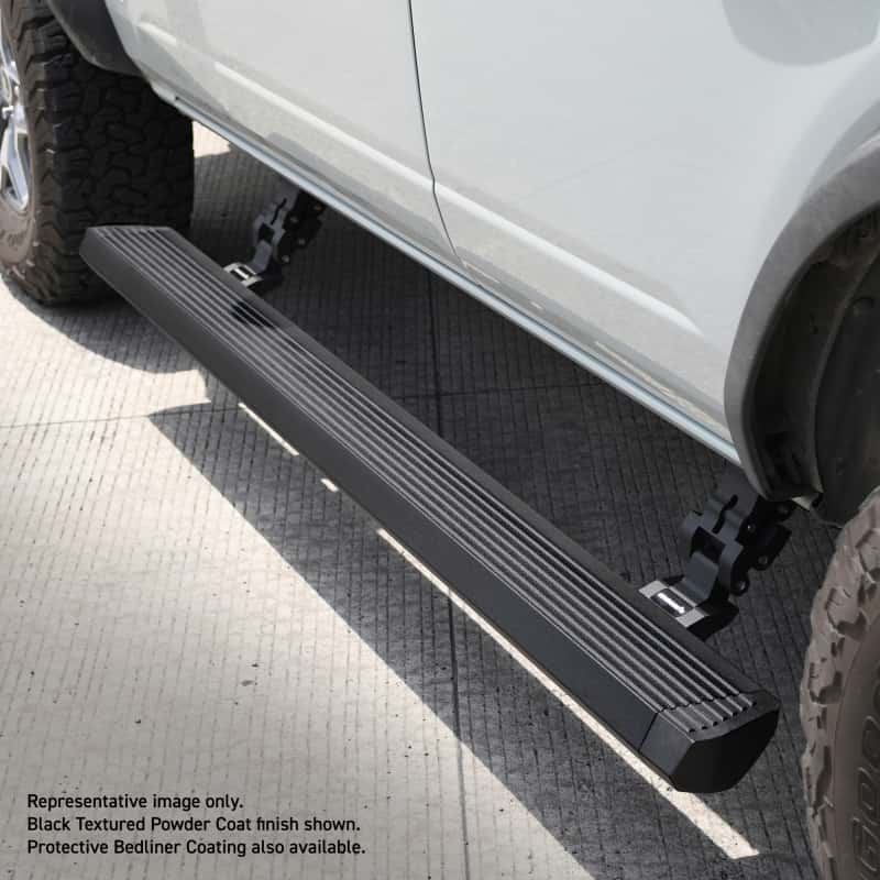 Go Rhino — RealTruck 07-17 Jeep Wrangler 4dr VoltStep Electric Running Board Kit (Cut Req.) - Bedliner Coating
VoltStep Elec. Board - view 5