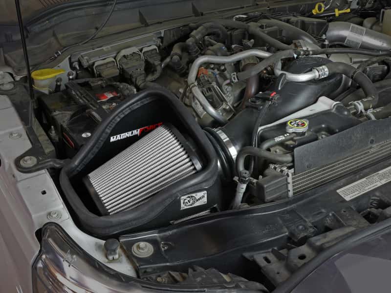 aFe — aFe MagnumFORCE Intakes Stage-2 PDS AIS PDS Ford Diesel Trucks 11-15 V8-6.7L (td)
Magnum FORCE Intake - view 6