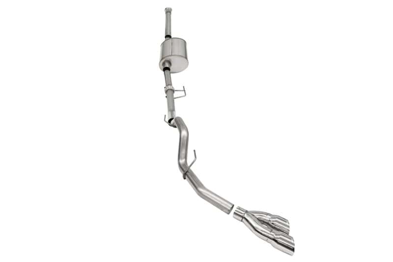 CORSA Performance — Corsa 2021-2025 Ford F-150 SuperCrew/6.5in Bed 3.5L V6 Sport Cat-Back Single Side Exit-Polished
Exhaust - view 2