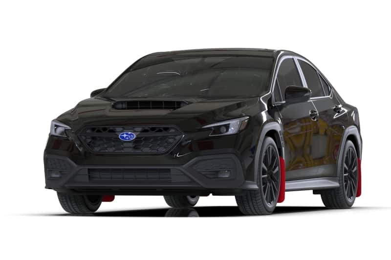 Rally Armor — Rally Armor 22-26 Subaru WRX Red UR Mud Flap w/Black Logo
Mud Flap - view 3