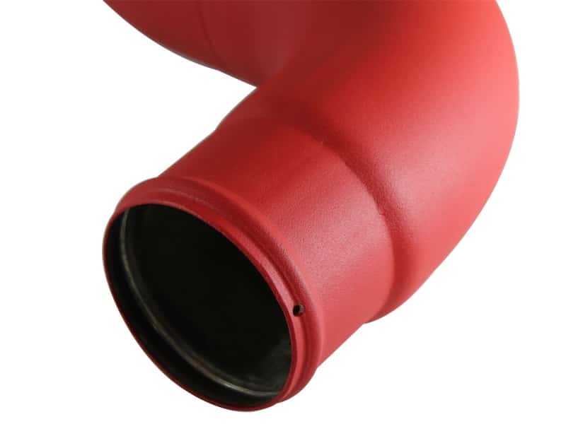 aFe — aFe BladeRunner 3in Red Intercooler Tubes Hot & Cold Side Kit for 13-14 Dodge RAM Diesel 6.7L (td)
Charge Pipe Kit - view 4