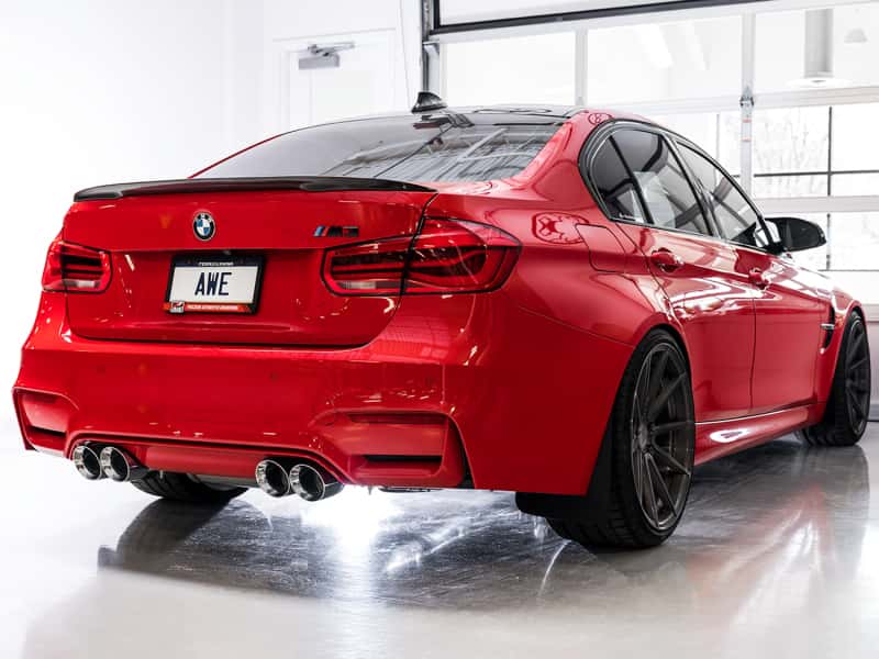 AWE Tuning — AWE Tuning BMW F8X M3/M4 SwitchPath Catback Exhaust - Chrome Silver Tips
SwitchPath™ Exhaust - view 3