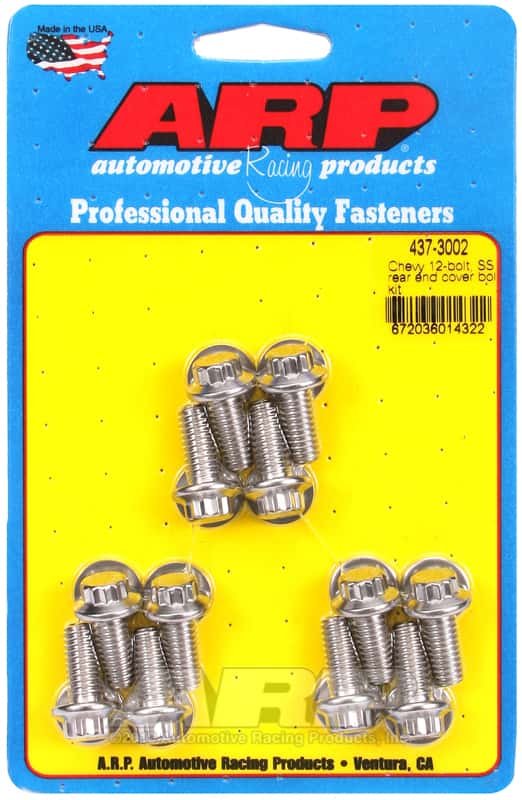 ARP — ARP Chevy 12-Bolt SS Rear End Cover Bolt Kit - view 1