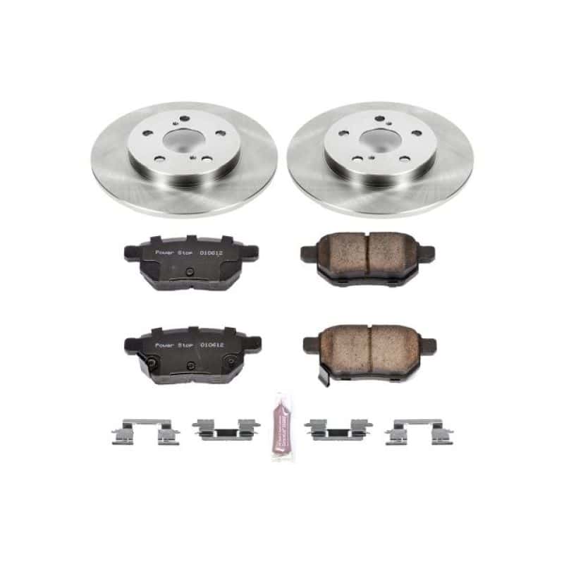 PowerStop — Power Stop 09-10 Pontiac Vibe Rear Autospecialty Brake Kit - view 1