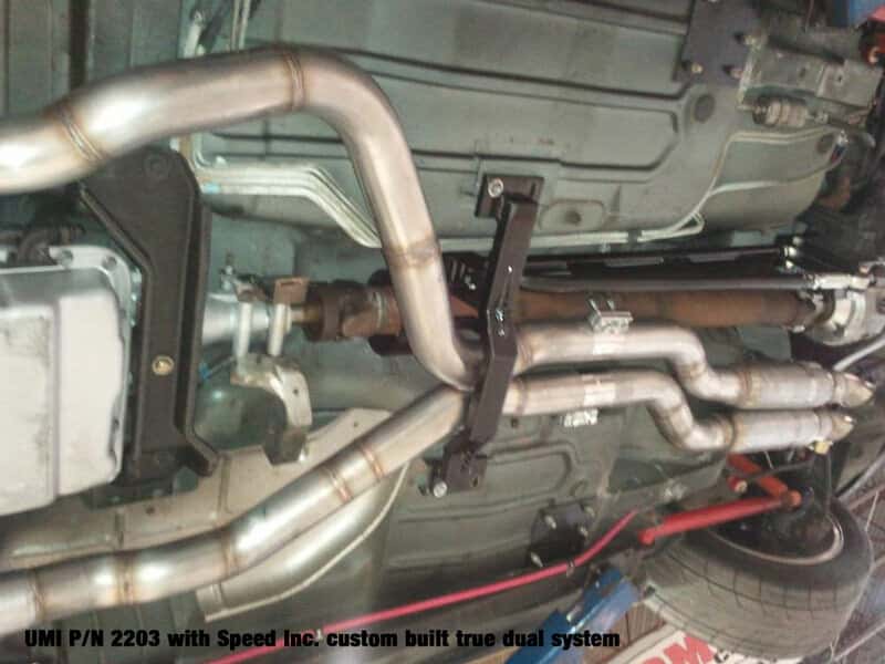UMI Performance — UMI Performance 93-02 GM F-Body Tunnel Brace Mount Long Tube Header Set-Ups w/ Loop
Tunnel Brace - view 5