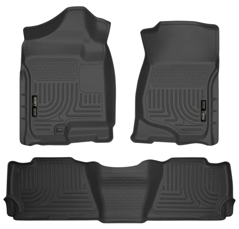 Husky Liners — Husky Liners 07-13 GM Escalade/Suburban/Yukon WeatherBeater Black Front & 2nd Seat Floor Liners
Floor Liners - view 1