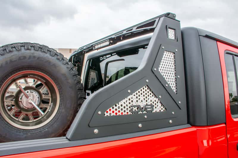DV8 Offroad — DV8 Offroad 2019+ Jeep Gladiator Bolt On Chase Rack - view 3