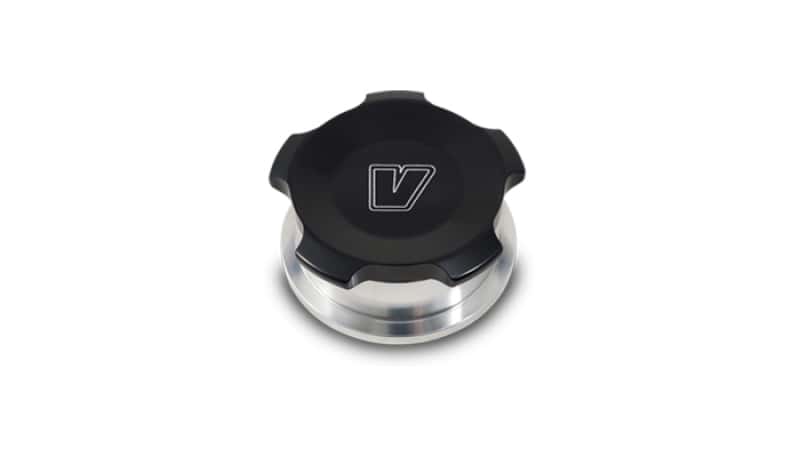 Vibrant — Vibrant 2in OD Aluminum Weld Bungs w/ Anodized Black Aluminum Threaded Cap (incl. O-Ring)
2"ODAlWeldBungBlkCap
Oil Filler Cap - view 2