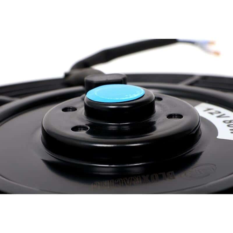 BLOX Racing — BLOX Racing 12inch Electric Slim Fan - Black - view 3