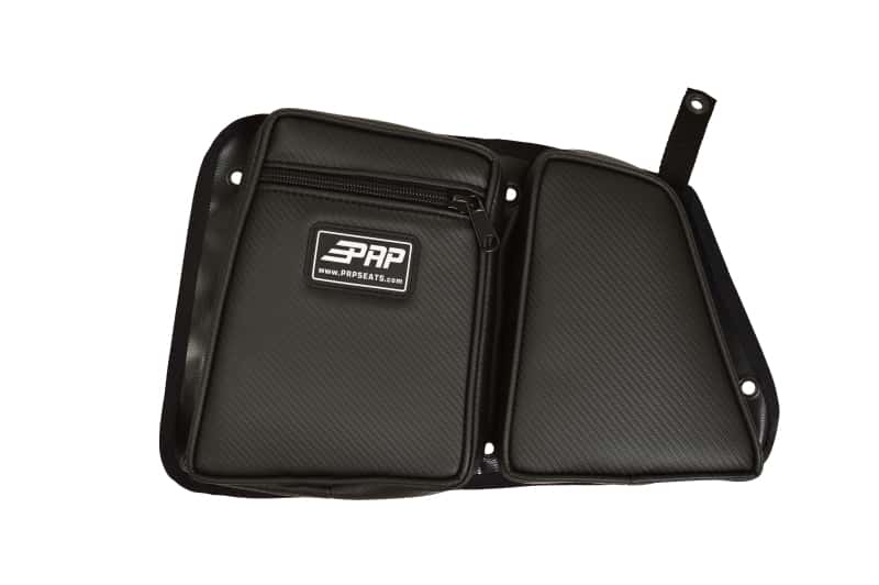 PRP Seats — PRP Polaris RZR Rear Door Bag with Knee Pad (Driver Side)- Black
Storage Bag - view 1