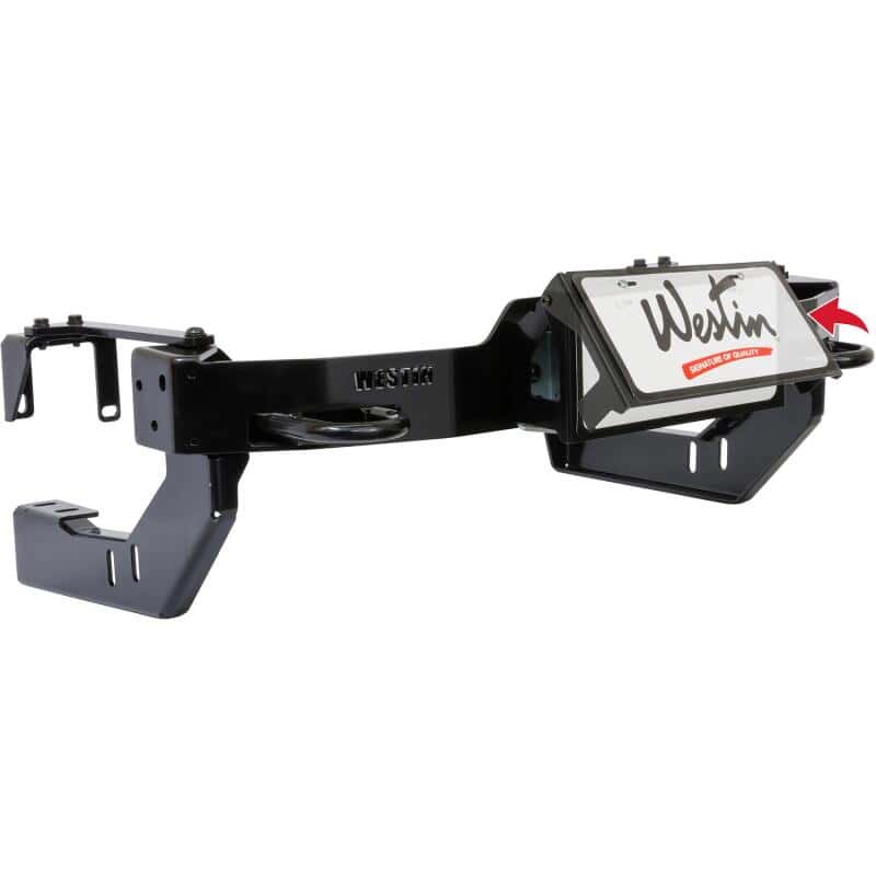 Westin — Westin MAX Winch Tray License Plate Bracket - Black
LicensePlateBrkt - view 8