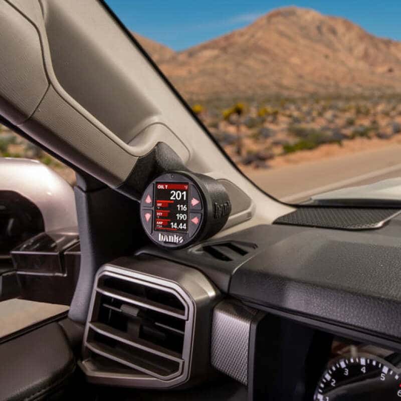 Banks Power — Banks Power 22-24 Toyota Tundra Gauge Pod Kit - Single Gauge
iDash Stealth Pod - view 3