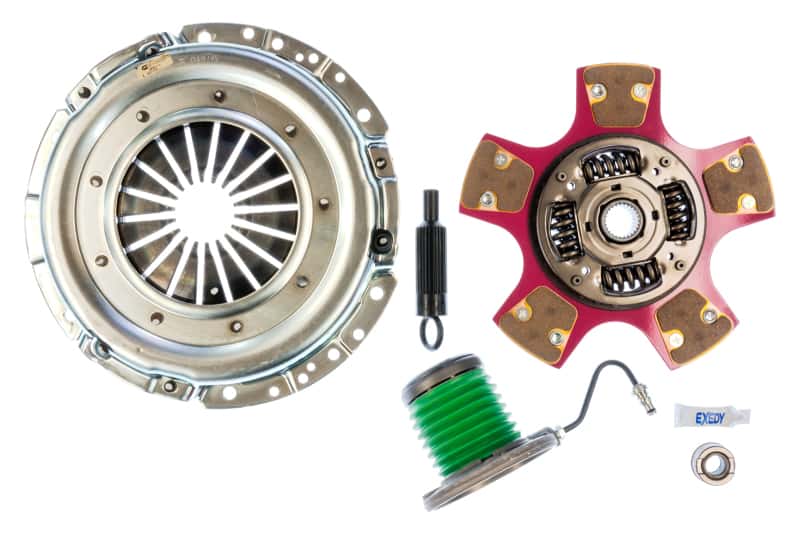 Exedy — Exedy 2005-2010 Ford Mustang V8 Stage 2 Cerametallic Clutch Paddle Style Disc w/Hydraulic SC
Stage 2 Clutch Kit
Clutch Kit - view 1