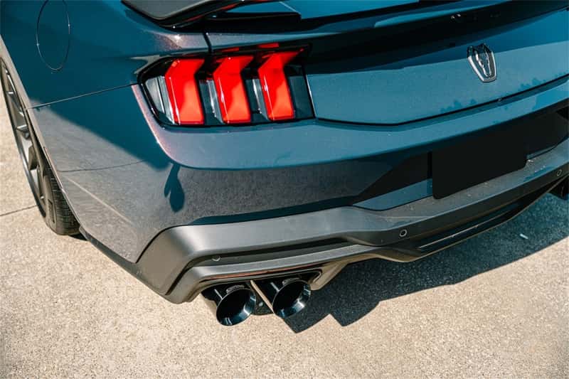 CORSA Performance — Corsa 24+ Ford Mustang Dark Horse 5.0L 3in Dual Rear Axle-Back w/Twin 4.5in Black PVD Straight Tip
Exhaust - view 3
