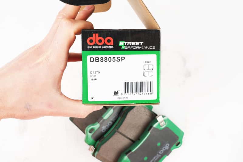 DBA — DBA 11-22 Jeep Grand Cherokee SP Performance Rear Brake Pads
Brake Pad - view 3