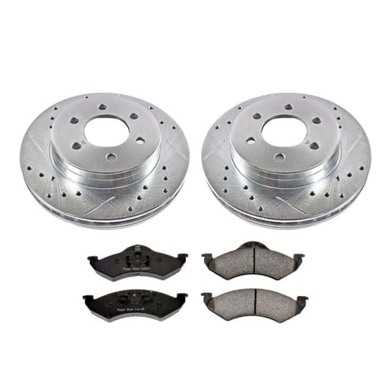 PowerStop — Power Stop 00-02 Dodge Dakota Front Z23 Evolution Sport Brake Kit - view 1