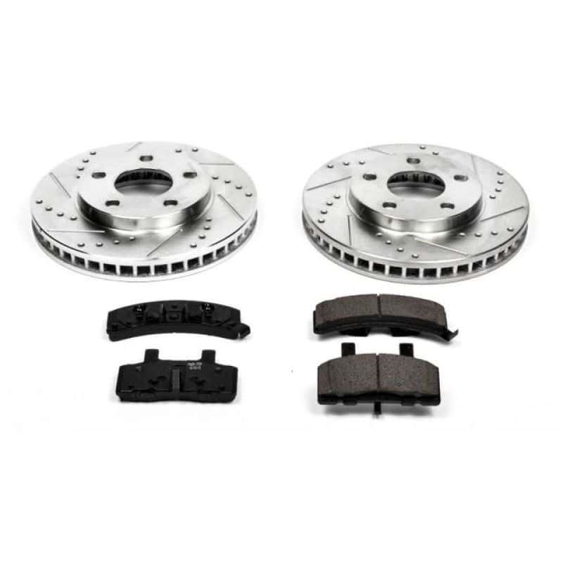 PowerStop — Power Stop 91-93 Cadillac Commercial Chassis Front Z23 Evolution Sport Brake Kit - view 1