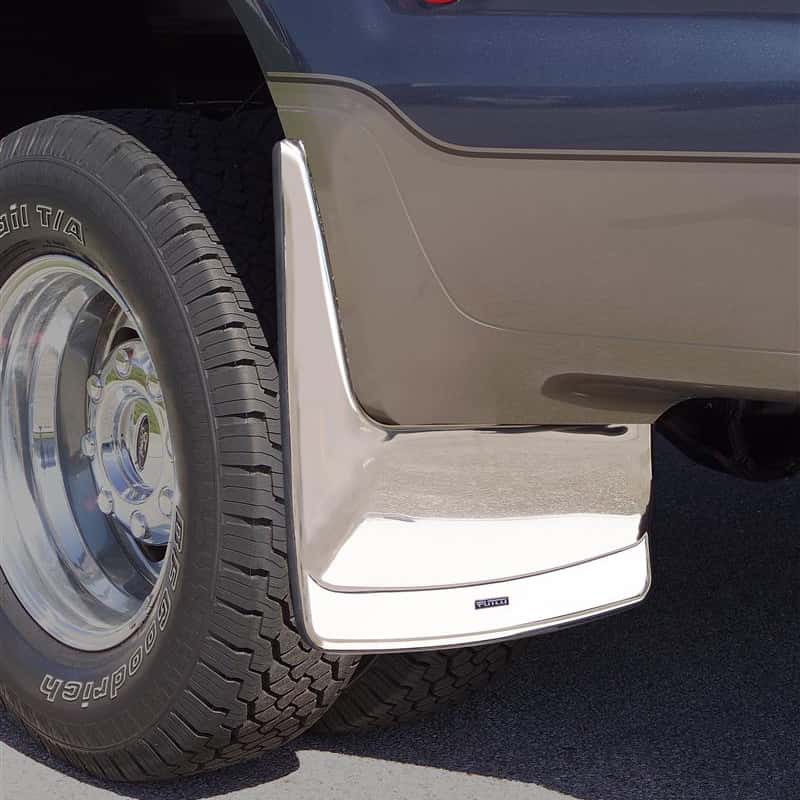 Putco — Putco 99-10 Ford SuperDuty Dually (Rear) Form Fitted Mud Skins
Mud Flap - view 1