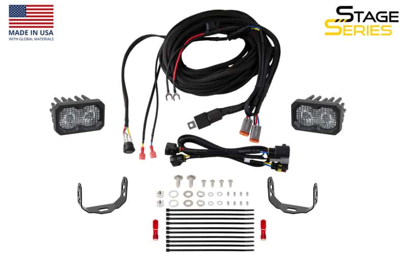 Diode Dynamics — Diode Dynamics 16-21 Toyota Tacoma C2 Pro Stage Series Reverse Light Kit - view 10