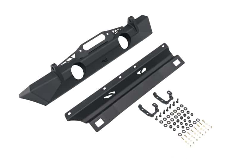 Rugged Ridge — Rugged Ridge 18-20 Jeep Wrangler JL / 2020 Gladiator JT Front XOR Stubby Bumper
OFFROAD_BUMPERS
Bumper - view 2