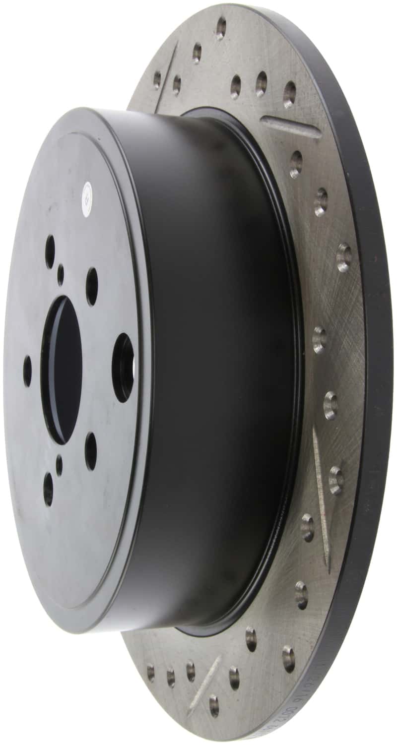 Stoptech — StopTech 08-10 Impreza WRX (Exc STi)/08-10 Impreza Coupe/Sedan Slotted & Drilled Right Rear Rotor
Disc Brake Rotor
Slot/Drill Rotor - view 4