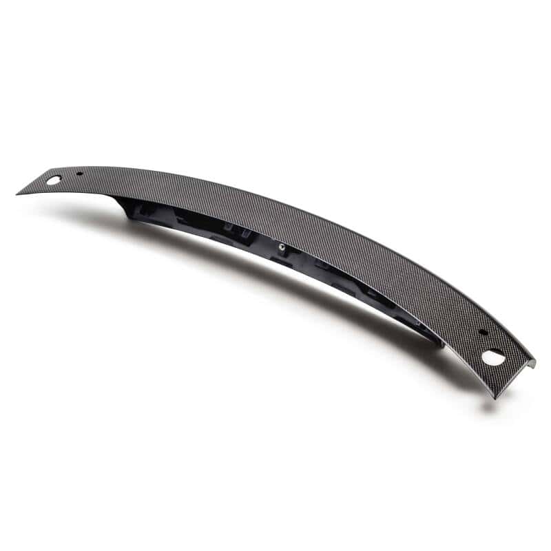 Anderson Composites — Anderson Composites 2024 Ford Mustang Type-AC Carbon Fiber Rear Spoiler Module W/ Spoiler Holes - view 2