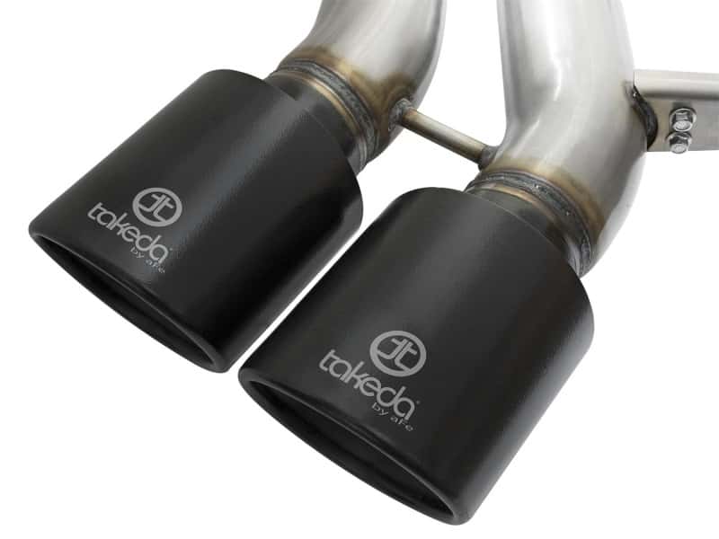 aFe — aFe Takeda 3in SS Exhaust Cat-Back 13-16 Ford Focus ST 2.0L Black Tips
Cat-Back Exhaust - view 5