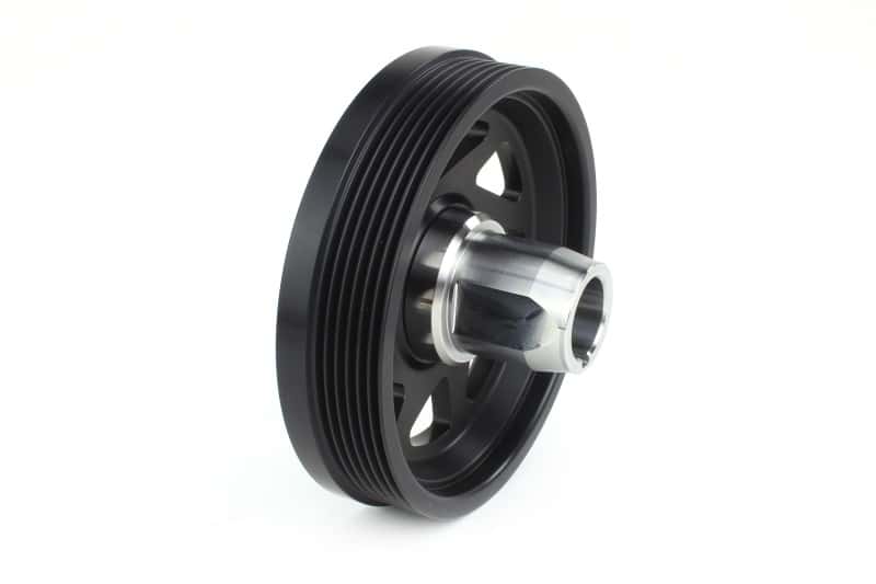 Perrin Performance — PERRIN 19-21 Subaru WRX / 16-18 Forester / 15-19 Legacy Lightweight Crank Pulley - Black - view 3
