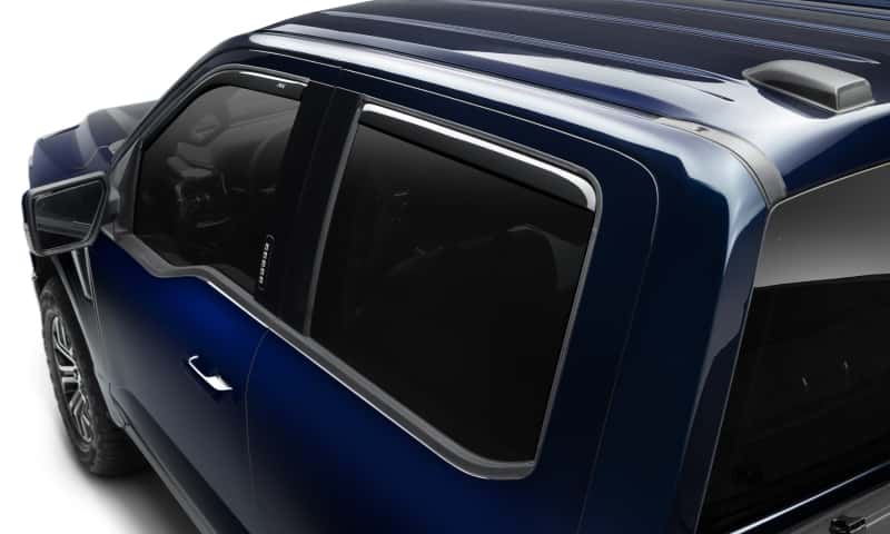 AVS — AVS 15-18 Ford F-150 Supercrew Ventvisor In-Channel Front & Rear Window Deflectors 4pc - Smoke
IN-CHANNEL VENTVISOR
Side Window Vent - view 5
