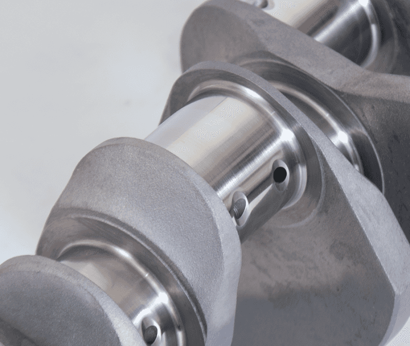Eagle — Eagle Chevrolet 283-327 3.000in Stroke Small Journal Forged 4340 Steel Crankshaft
4340 Crank - view 4