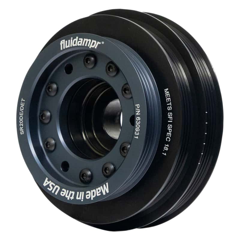 Fluidampr — Fluidampr 95-98 Nissan 200SX 2.0L SR20DE/SR20DET Steel Internally Balanced Damper
Harmonic Balancer - view 8