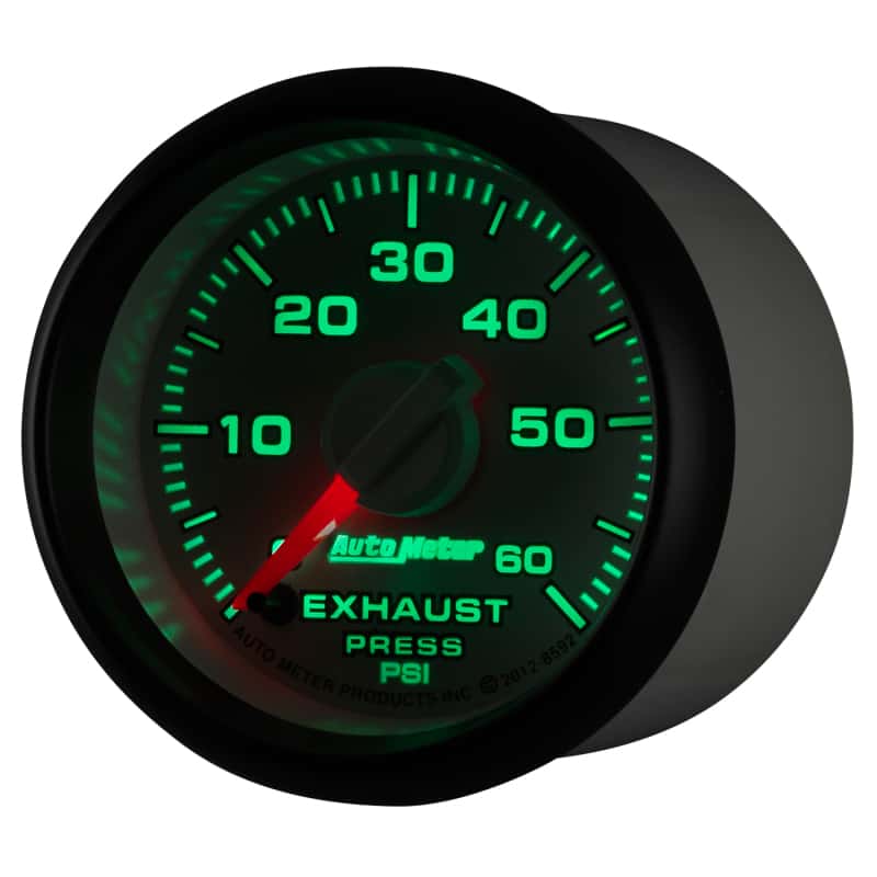 AutoMeter — AutoMeter Gauge Exhaust Press. 2-1/16in. 60PSI Stepper Motor Ram Gen 3 Factory Match
2-1/16" EXHAUST PRES - view 9