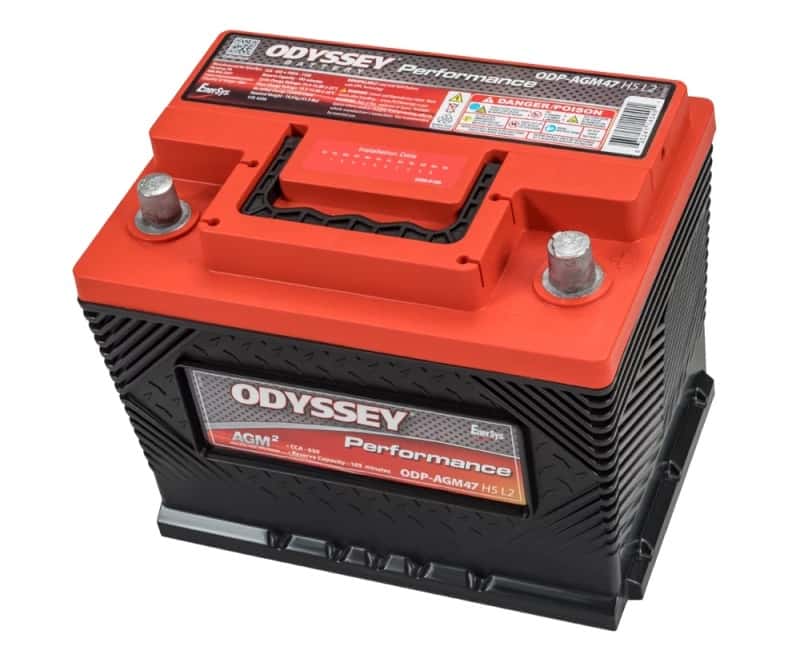 Odyssey Battery — Odyssey Battery Auto/Truck/Heavy Duty & Commercial Performance AGM Battery (47-650)
Odyssey ODP-AGM47 H5 - view 2