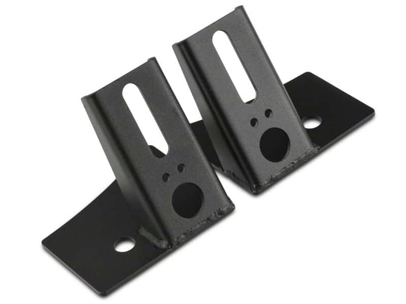 Raxiom — Raxiom 07-18 Jeep Wrangler JK Axial Series Windshield Pillar Mounted Light Brackets
Mount - view 3