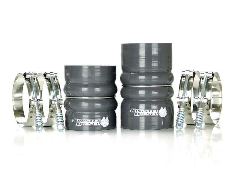Sinister Diesel — Sinister Diesel 2008-2010 Ford 6.4L Powerstroke Hot Side Charge Pipe - view 6