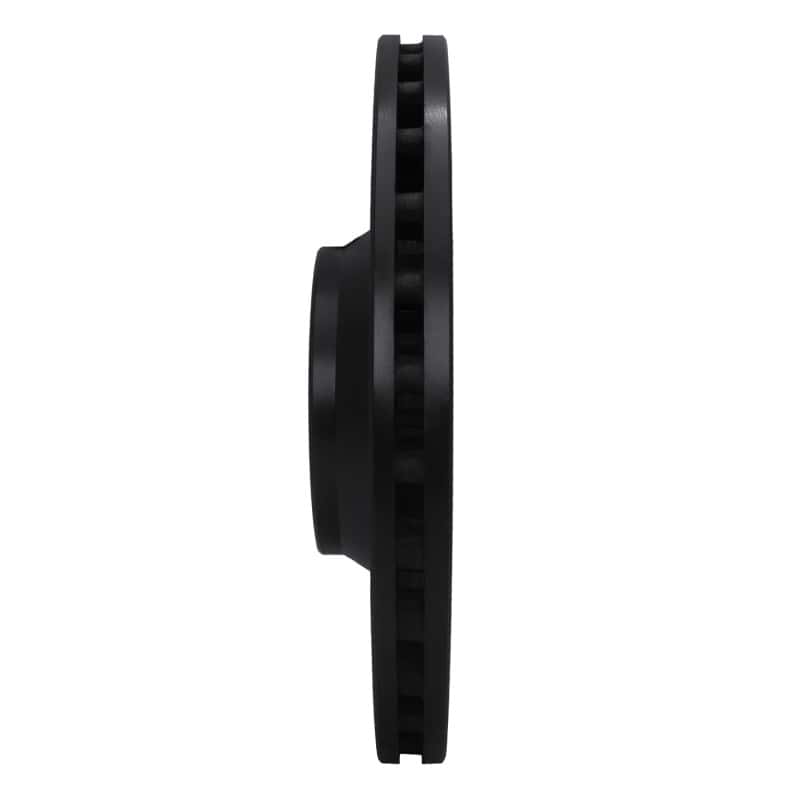 R1 Concepts — R1 05-11 Audi A6 Quattro Front Left Drilled & Slotted Black Brake Rotor
R1 Brake Rotor Drill - view 3