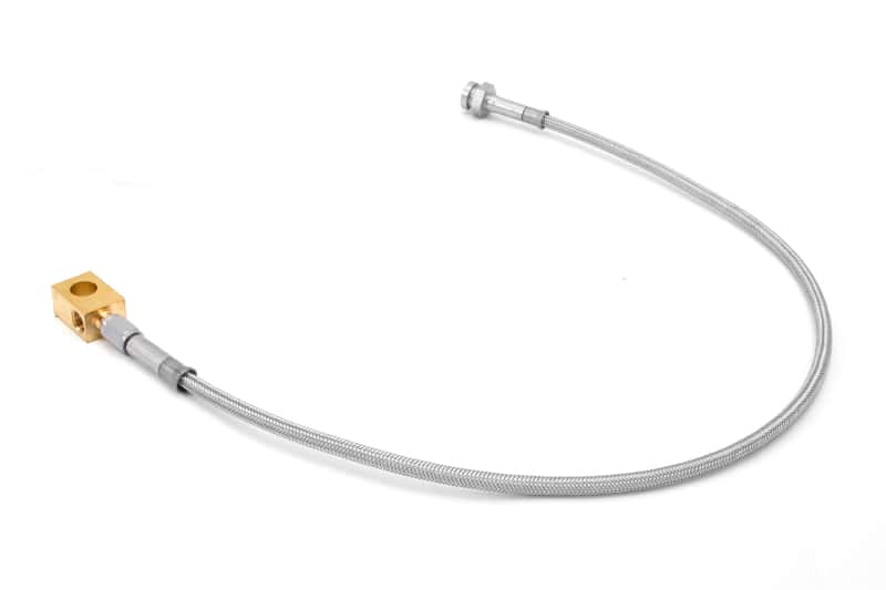 Rugged Ridge — Rugged Ridge Rear Brake Hose Braided Stainless 76-86 Jeep CJ
JEEP_HARDPARTS - view 2