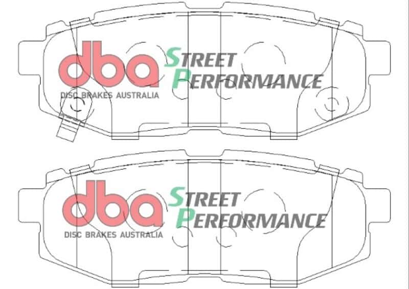 DBA — DBA 11+ Subaru Legacy GT SP500 Rear Brake Pads
Brake Pad - view 5