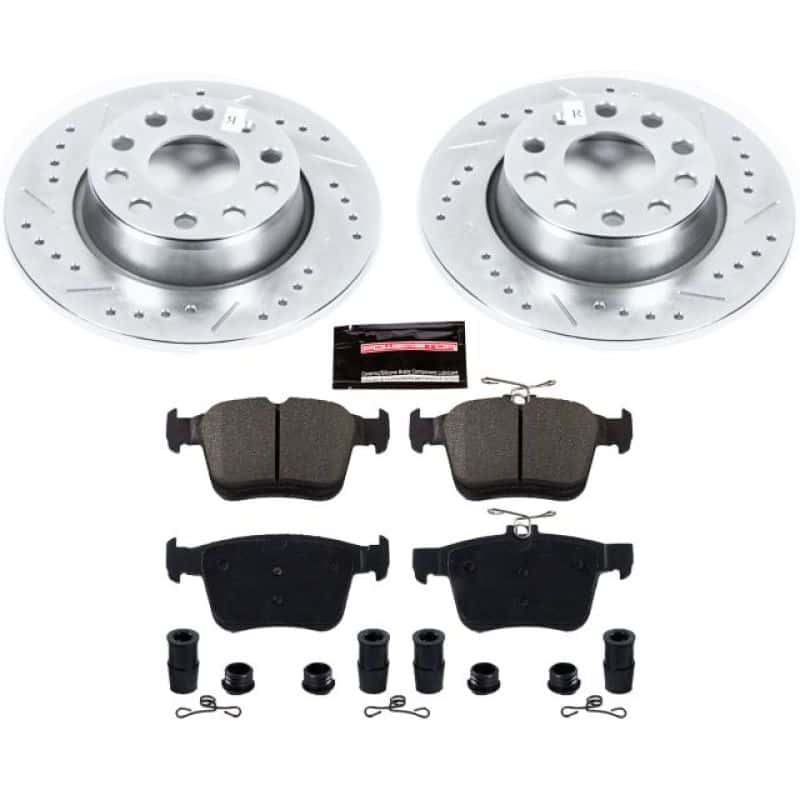PowerStop — Power Stop 15-18 Audi A3 Rear Z23 Evolution Sport Brake Kit - view 1