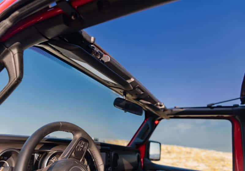 Rampage — Rampage 2018-2021 Jeep Wrangler JL 4-Door Trailview Fastback - Black Diamond
Trlvw Frmls Soft Top
Top-Soft - view 5
