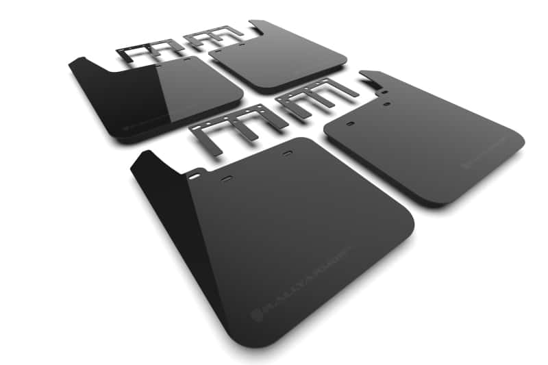 Rally Armor — Rally Armor 19-25 GMC Sierra 1500 AT4 Black UR Mud Flap w/ Metallic Black Logo
Mud Flap - view 1
