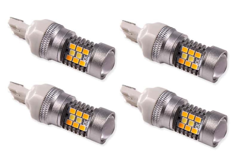 Diode Dynamics — Diode Dynamics 7443 LED Bulb HP24 LED - Cool - White Switchback Set of 4 - view 1