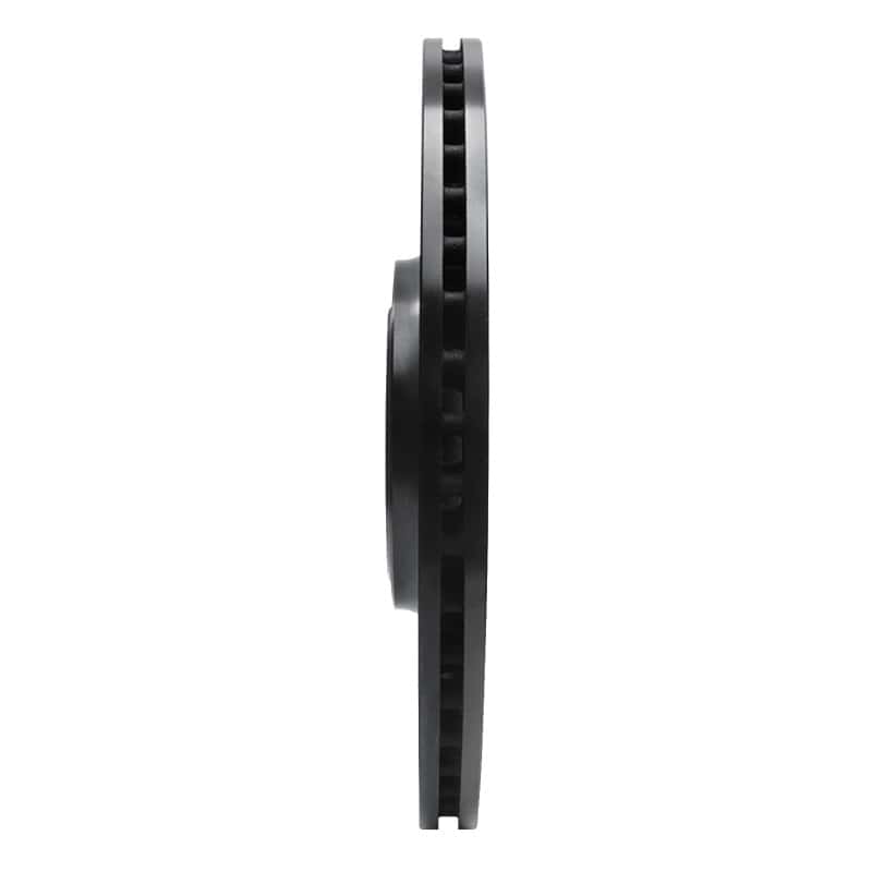 R1 Concepts — R1 10-24 Jaguar XFR-S Rear Right Drilled & Slotted Black Brake Rotor
R1 Brake Rotor Drill - view 3
