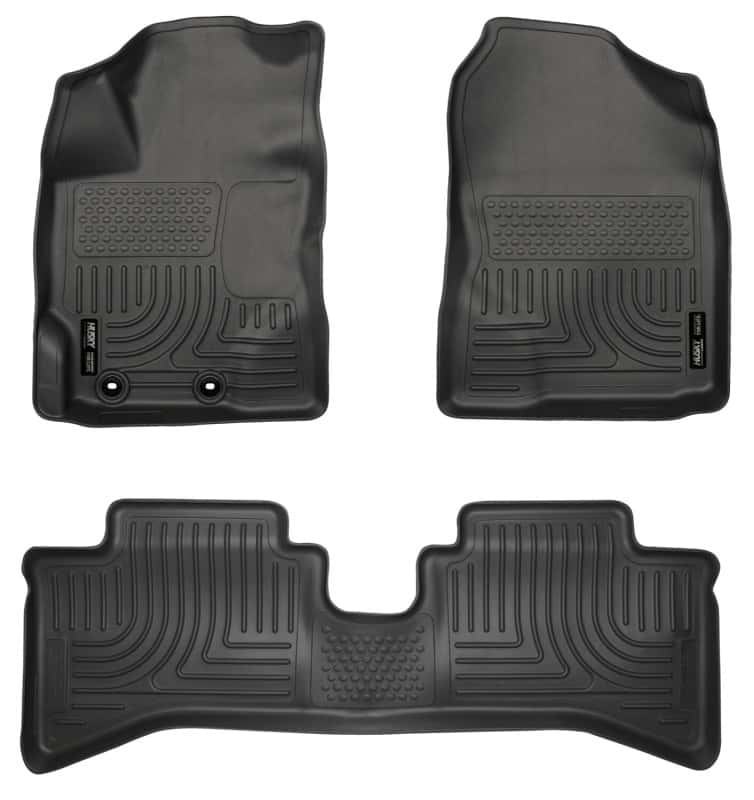 Husky Liners — Husky Liners 2012 Toyota Prius c WeatherBeater Combo Black Floor Liners
Floor Liners - view 2