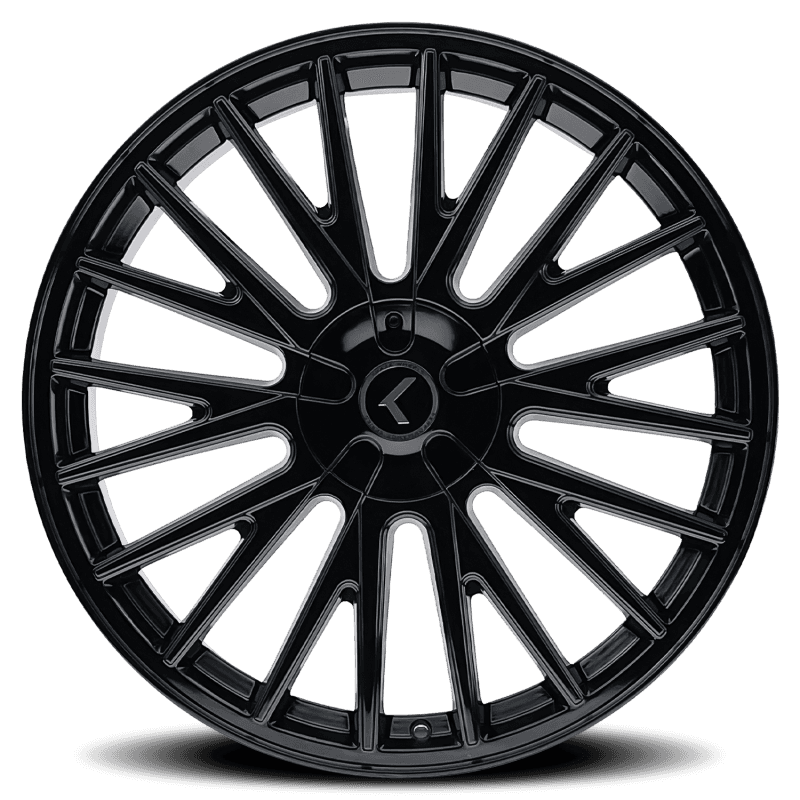 Kraze Wheels — Kraze KR185 Double Down 22x8.5 / 5x112/114.3 BP / 38mm Offset / 73mm Hub Gloss Black Wheel
KRAZE KR185 - view 3
