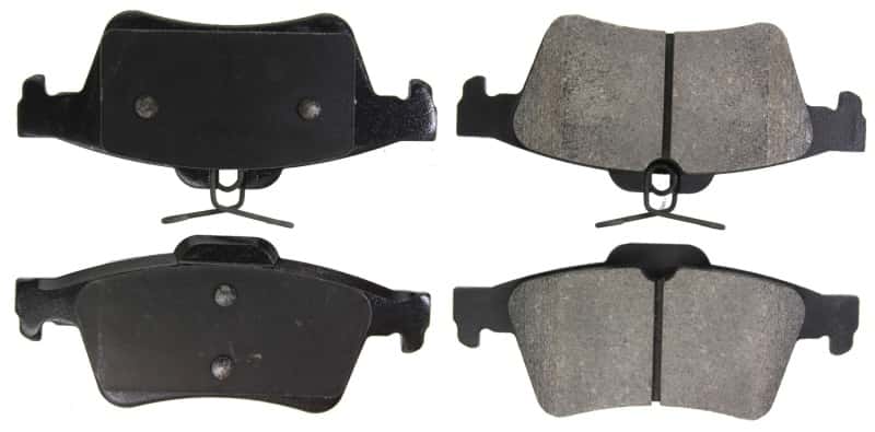 Stoptech — StopTech Performance 07-09 Mazdaspeed3 / 06-07 Mazdaspeed6 / 06-07 Mazda3 Rear Brake Pads
Sprt Brk Pad W/Hdwr - view 6