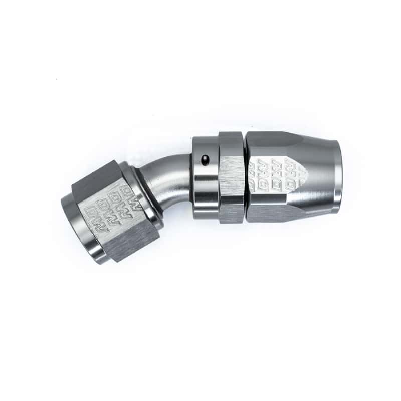 DeatschWerks — DeatschWerks 10AN Female Swivel 30-Degree Hose End CPE - Anodized Titanium - view 3