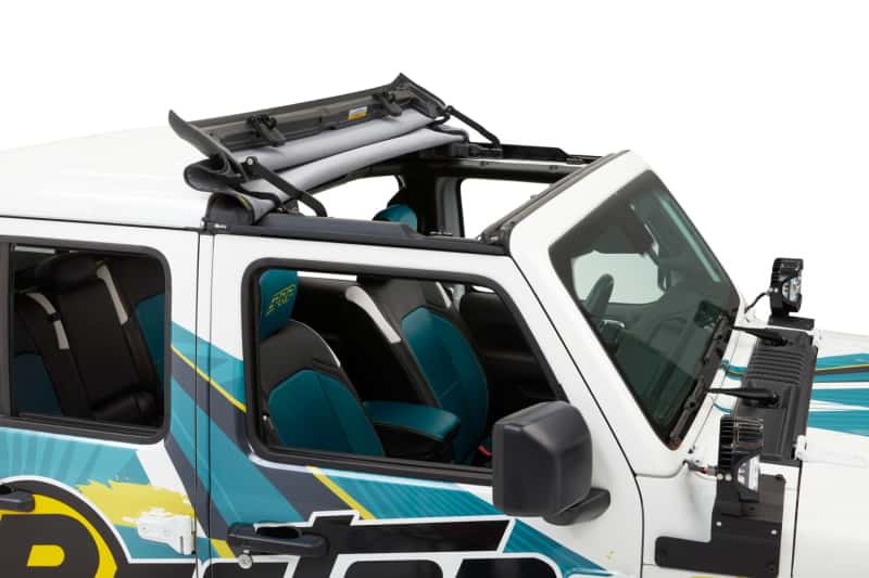 Bestop — Bestop 20-26 Jeep Gladiator / 18-26 Wrangler JL Sunrider For Hardtop (Black Diamond)
Sunrider - view 7