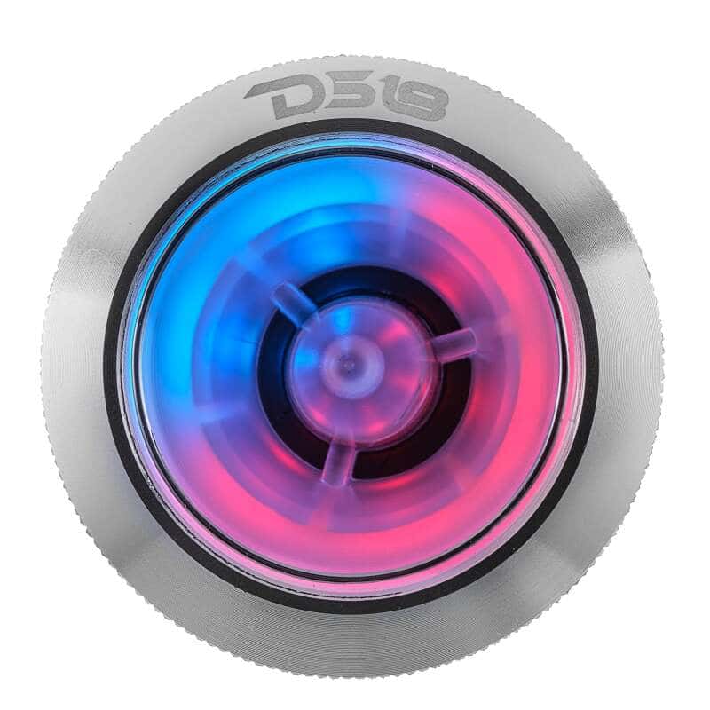 DS18 — DS18 2.3in Super Bullet Tweeter 100 Watts RMS 1in Titanium Vc 4 ohm Digital LED Lights - view 5