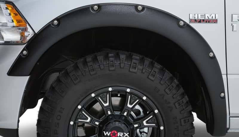 Stampede — Stampede 2009-2018 Dodge Ram 1500 67.4/76.3/96.3in Ruff Riderz Fender Flares 4pc Textured
Fender Flare - view 1